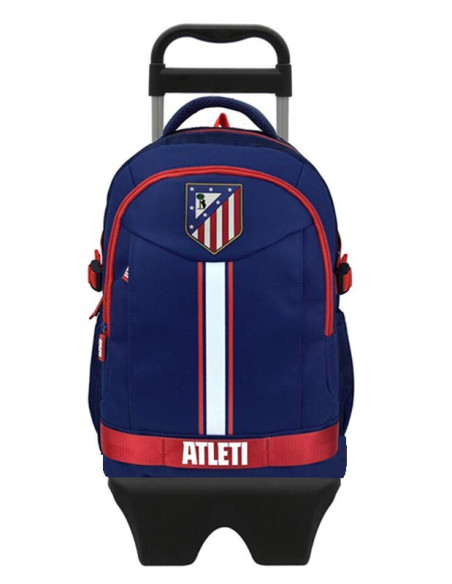 Mochila grande Atlético de Madrid premium con carro escolar