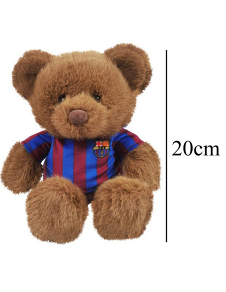 Osito de peluche con la camiseta del FC Barcelona 25cm.