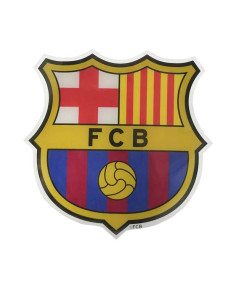 Pegatina sticker con relieve FC Barcelona 10x10 cm. 2