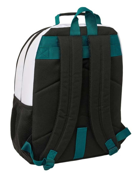Mochila grande Real Madrid multibolsillos adaptable carro escolar