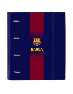 Carpeta 4 anillas FC Barcelona 100 hojas A4 de 35 cm.