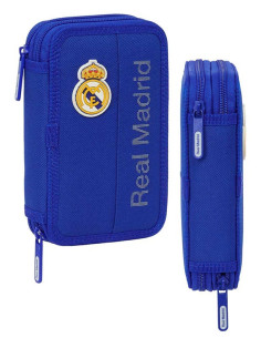 Estuche Plumier Real Madrid 29 piezas escolares en su interior