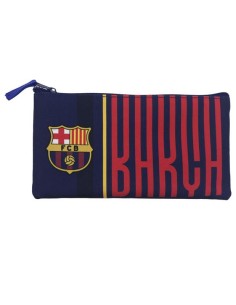 Estuche FC Barcelona rectangular escudo y leyenda Barça