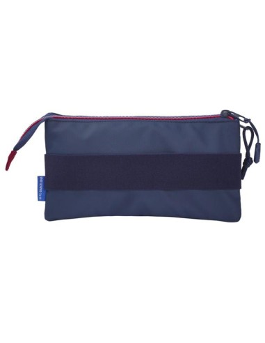 Estuche portatodo triple FC Barcelona 5 compartimentos