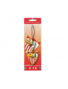 Colgante de caucho con relieve escudo Sevilla FC