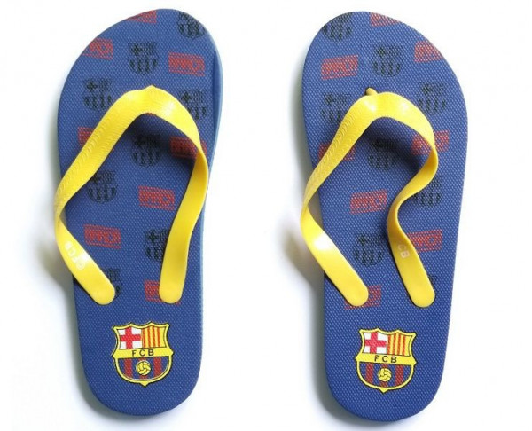Chanclas para niños del FC Barcelona números 27 al 34