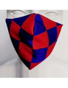 Mascarilla higiénica infantil 50 lavados FC Barcelona 3 a 6 años 2
