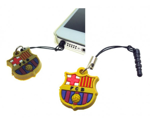 Escudo Real Madrid orificio auriculares smarphone