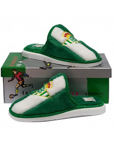 Zapatillas Real Betis peluche de andar por casa