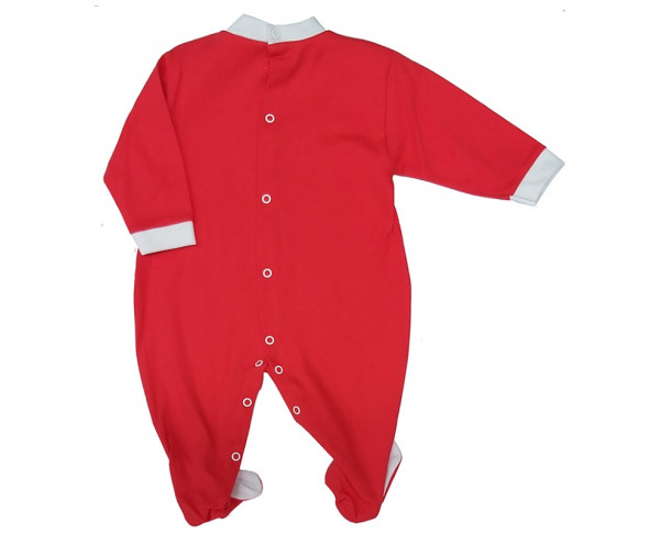 Pijama pelele para bebés Sevilla FC. Posterior