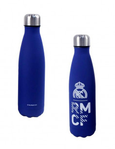 Botella de acero Real Madrid con doble pared 500 ml.