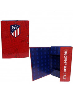 Carpeta Atletico Madrid tamaño folio y cierre de solapas