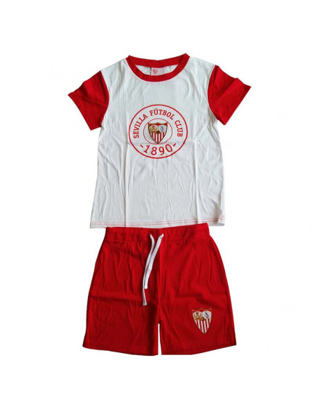 Pijama Sevilla FC manga corta adulto