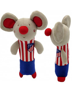 Sonajero bebé Atlético de Madrid ratoncito Wandi de peluche