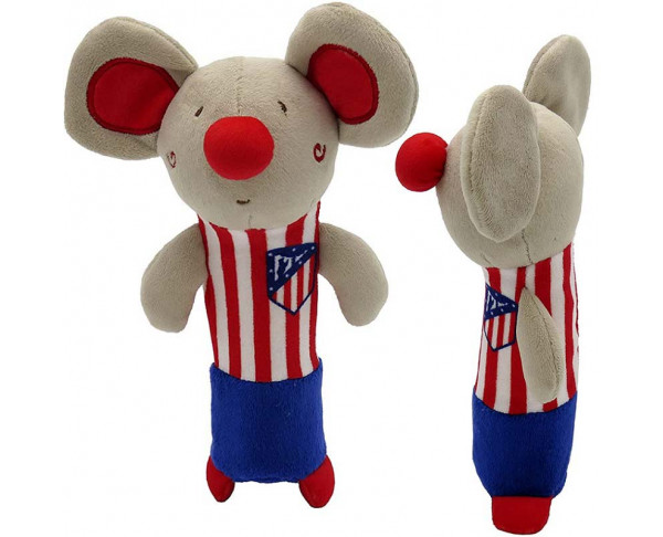Sonajero bebé Atlético de Madrid ratoncito Wandi de peluche