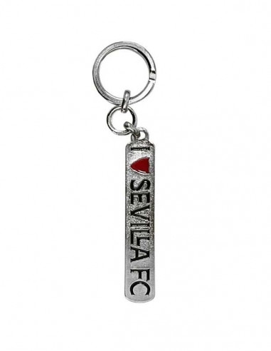 Llavero metálico I Love Sevilla FC