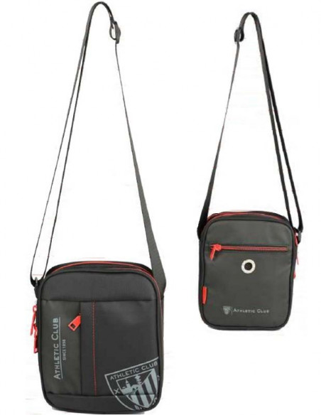 Bandolera multibolsillos de polipel Athletic Club tamaño mediano