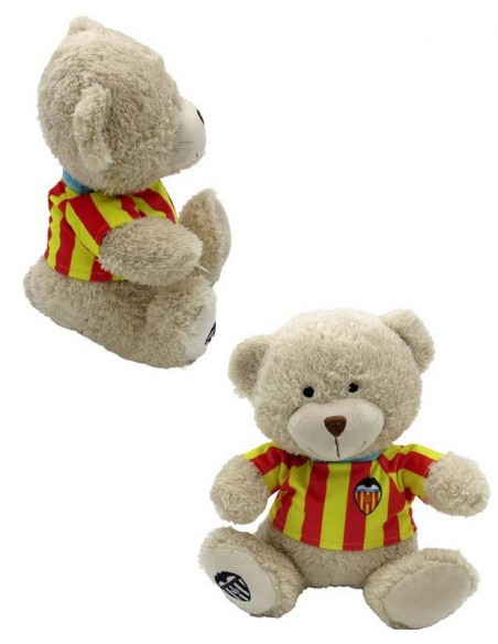 Osito de peluche con camiseta del Valencia CF 24 cm