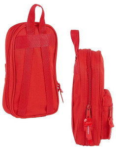 Plumier mochila Sevilla FC con 4 portatodos y 31 piezas escolares 2