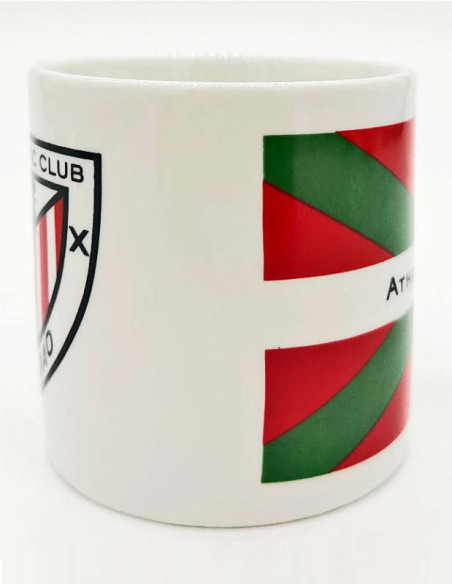 Taza Athletic Club con bandera de Euskadi