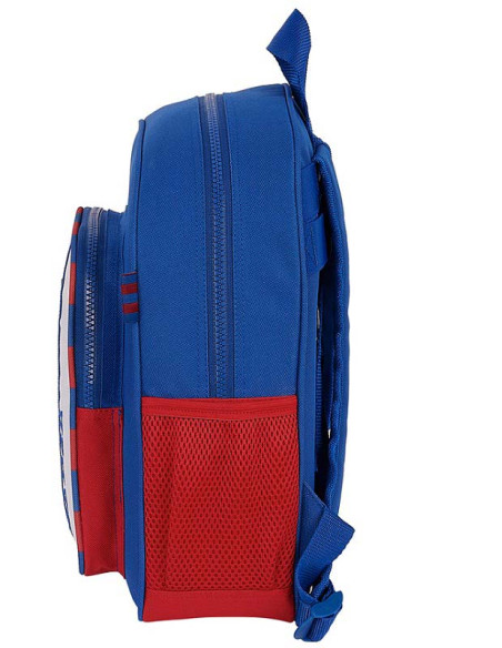 Mochila infantil FC Barcelona 2ª Equipación 2023/24 vista lateral