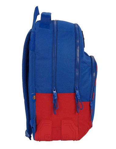 Mochila grande reforzada FC Barcelona 2ªEquip 2023/24 vista lateral
