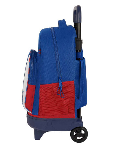 Mochila grande ruedas Compac FC Barcelona 2º Equip 2023/24 vista lateral