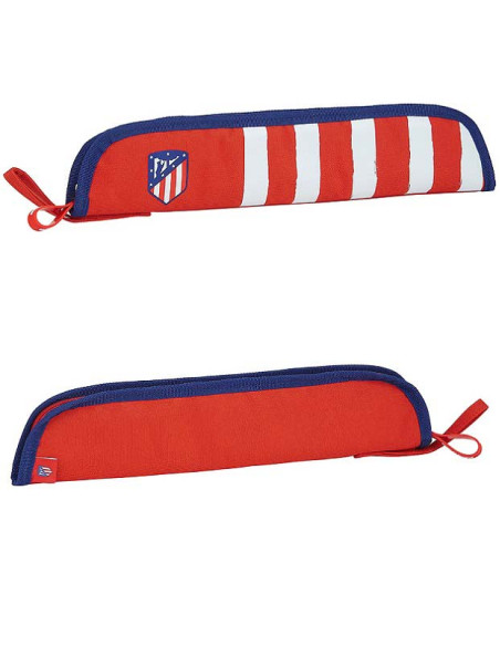 Porta flautas atlético de Madrid rojiblanca