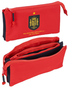 Estuche tres departamentos Selección Española de Fútbol
