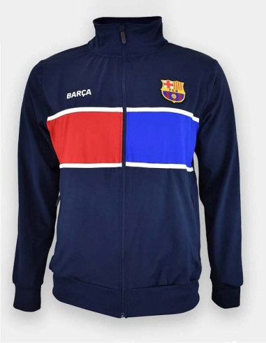 Chandal Oficial FC Barcelona tallas adulto vista chaqueta sudadera