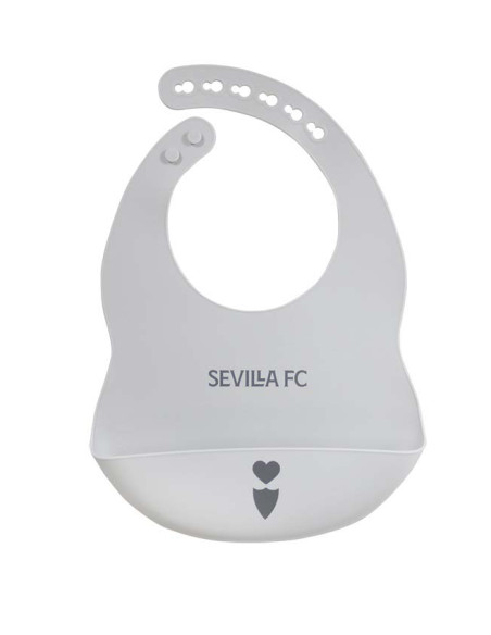 Babero de silicona Sevilla FC bebé