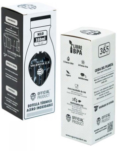 Botella térmica Valencia CF acero inoxidable 350 ml 2