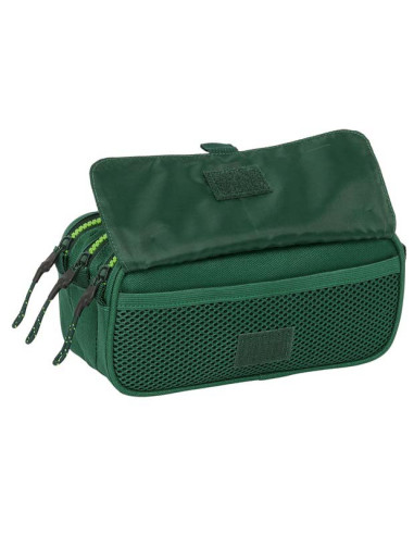 Estuche porta todo triple Real Betis con bolsillo auxiliar 2024-25