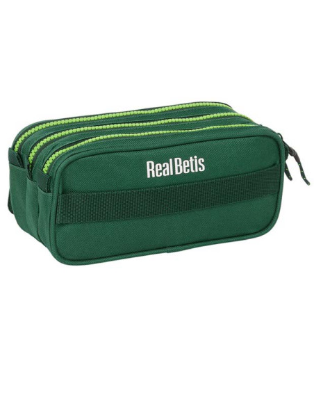 Estuche porta todo triple Real Betis con bolsillo auxiliar 2024-25