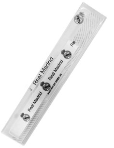 Pulsera de tela blanca Real Madrid con escudos 2