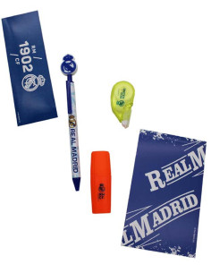 Set de papelería productos Real Madrid 2