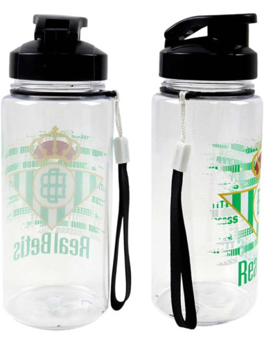 Botella cantimplora translúcida Real Betis 550 ml