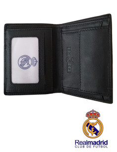 Cartera billetero de piel Real Madrid monedero y tarjetero 2