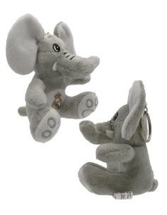 Llavero Real Madrid elefante de peluche 2