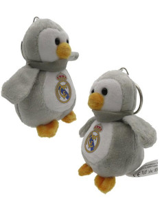 Llavero Real Madrid Pingüino de peluche 2