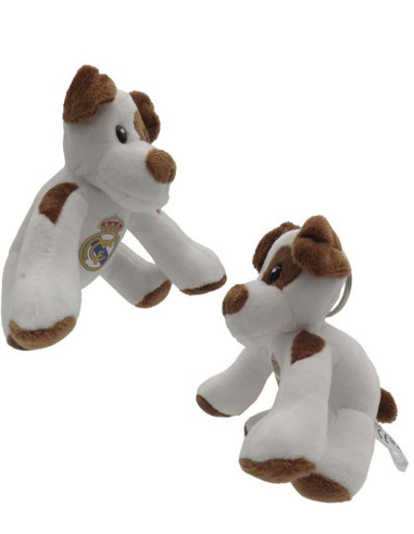 Llavero Real Madrid perrito de peluche