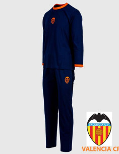 Pijama Valencia CF manga larga invierno adulto 2