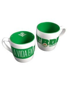 Taza cerámica desayunos Real Betis 2