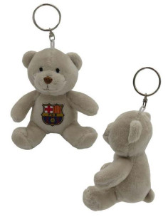 Llavero osito de peluche FC Barcelona