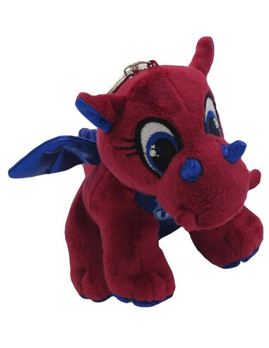 Llavero dragón de peluche FC Barcelona