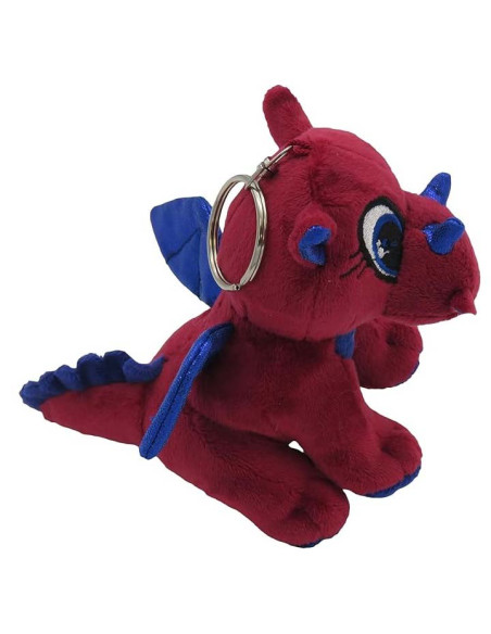 Llavero dragón de peluche FC Barcelona