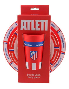Set 3 piezas menaje Atlético de Madrid