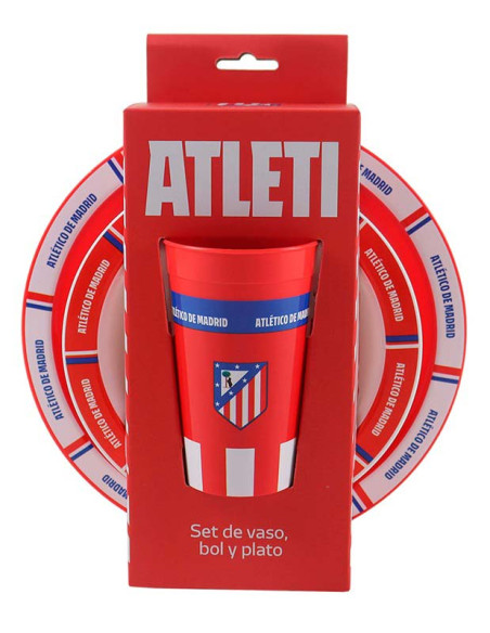 Set 3 piezas menaje Atlético de Madrid