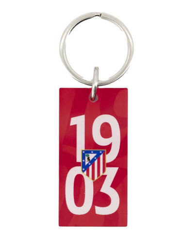 Llavero rectangular Atlético de Madrid 1903 metacrilato