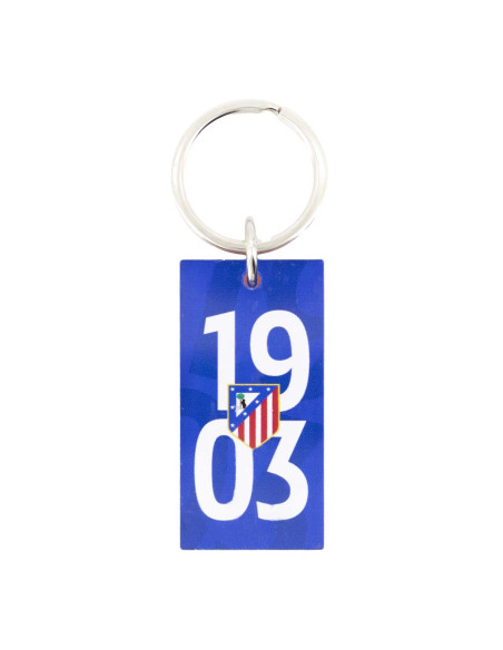 Llavero rectangular Atlético de Madrid 1903 metacrilato